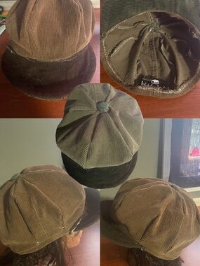 Newsboy cap